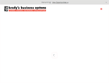 Tablet Screenshot of bbsbradys.com